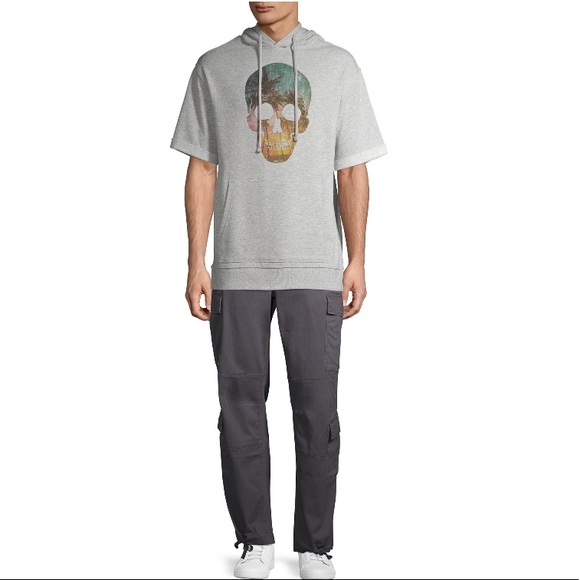 No Boundaries Cargo Pant. Color Gray - Picture 6 of 6